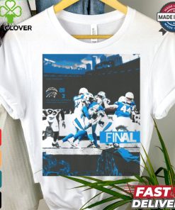 Poster Los Angeles Chargers vs Carolina Panthers Sept 15 Final Score 26 3 t shirt 2 Poster Los Angeles Chargers vs Carolina Panthers Sept 15 Final Score 26 3 t shirt