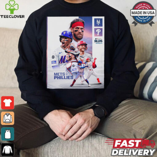 Poster MLB Matchup New York Mets vs Philadelphia Phillies NLDS 2024 t hoodie, sweater, longsleeve, shirt v-neck, t-shirt