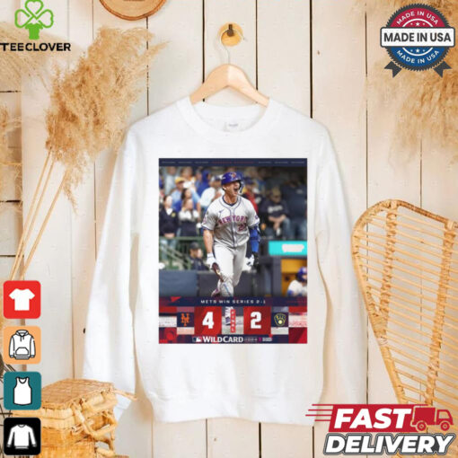 Poster MLB New York Mets Punched back Postseason National League Wild Card 2024 t hoodie, sweater, longsleeve, shirt v-neck, t-shirt