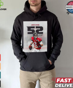 Poster Matt Ryan Threw Touchdown Passes To 52 Different NFL Atlanta Falcons t shirt