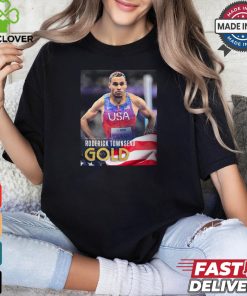 Poster Men’s High Jump T47 Roderick Townsend Gold Medal Paris Paralympics 2024 t shirt
