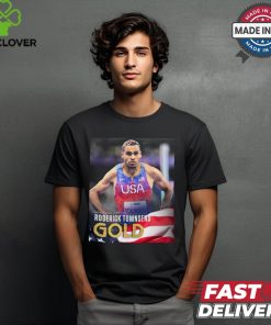Poster Men’s High Jump T47 Roderick Townsend Gold Medal Paris Paralympics 2024 t shirt