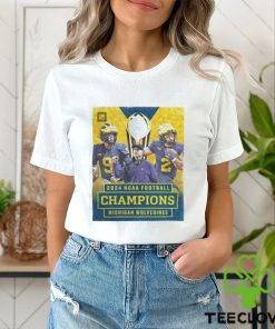 Poster Michigan Wolverines 2024 Ncaa Football Champions T Shirt