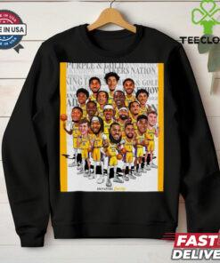 Poster NBA 2024 Los Angeles Lakers 24 Hours ‘Til Lakers Basketball Caricature t shirt 1 Poster NBA 2024 Los Angeles Lakers 24 Hours ‘Til Lakers Basketball Caricature t shirt