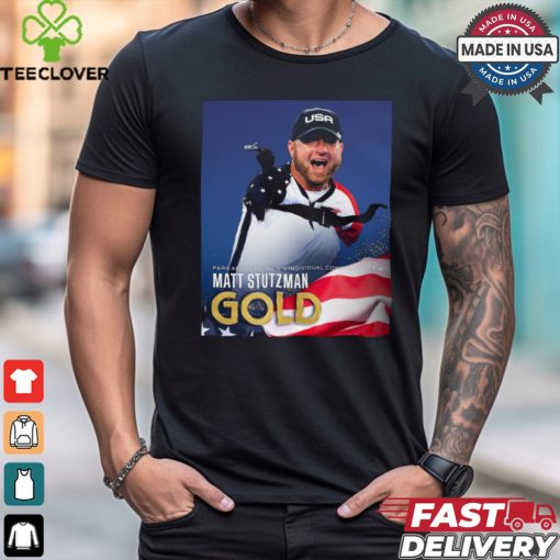 Poster Para Archery Matt Stutzman Gold Medal Paris Paralympics 2024 t shirt