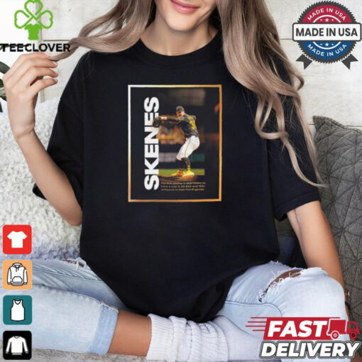 Poster Paul Skenes The First Pitcher In MLB History To Have A Sub 2.20 ERA And 150+ Strikeouts In Their First 21 Games t hoodie, sweater, longsleeve, shirt v-neck, t-shirt