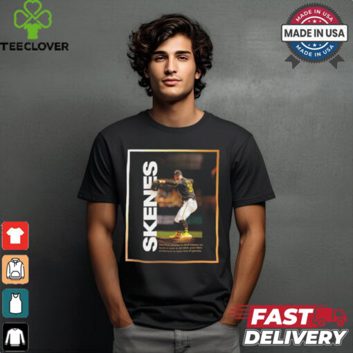 Poster Paul Skenes The First Pitcher In MLB History To Have A Sub 2.20 ERA And 150+ Strikeouts In Their First 21 Games t hoodie, sweater, longsleeve, shirt v-neck, t-shirt