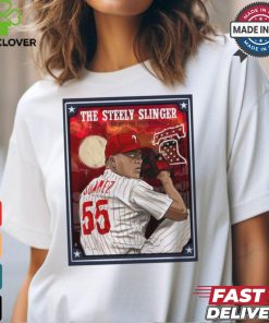 Poster Philadelphia Baseball MLB The Steely Slinger Face To Face With The Eyes Of Dancer t shirt