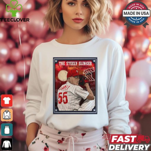 Poster Philadelphia Baseball MLB The Steely Slinger Face To Face With The Eyes Of Dancer t shirt