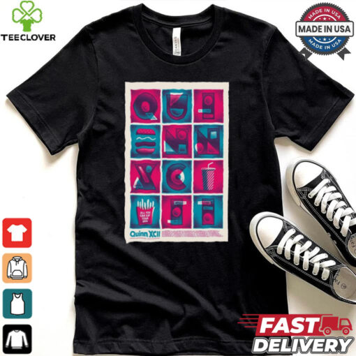Poster Quinn XCII All You Can Eat 2024 Tour t shirt