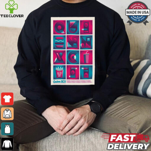 Poster Quinn XCII All You Can Eat 2024 Tour t shirt