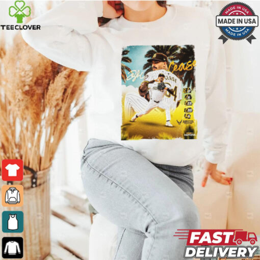 Poster San Diego Padres MLB Dylan Cease For The Faithful Signature t shirt