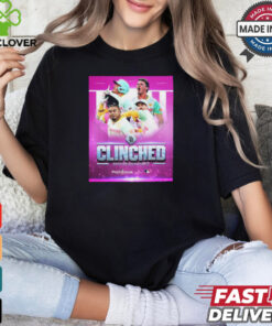 Poster San Diego Padres MLB Have Clinched Postseason 2024 t shirt