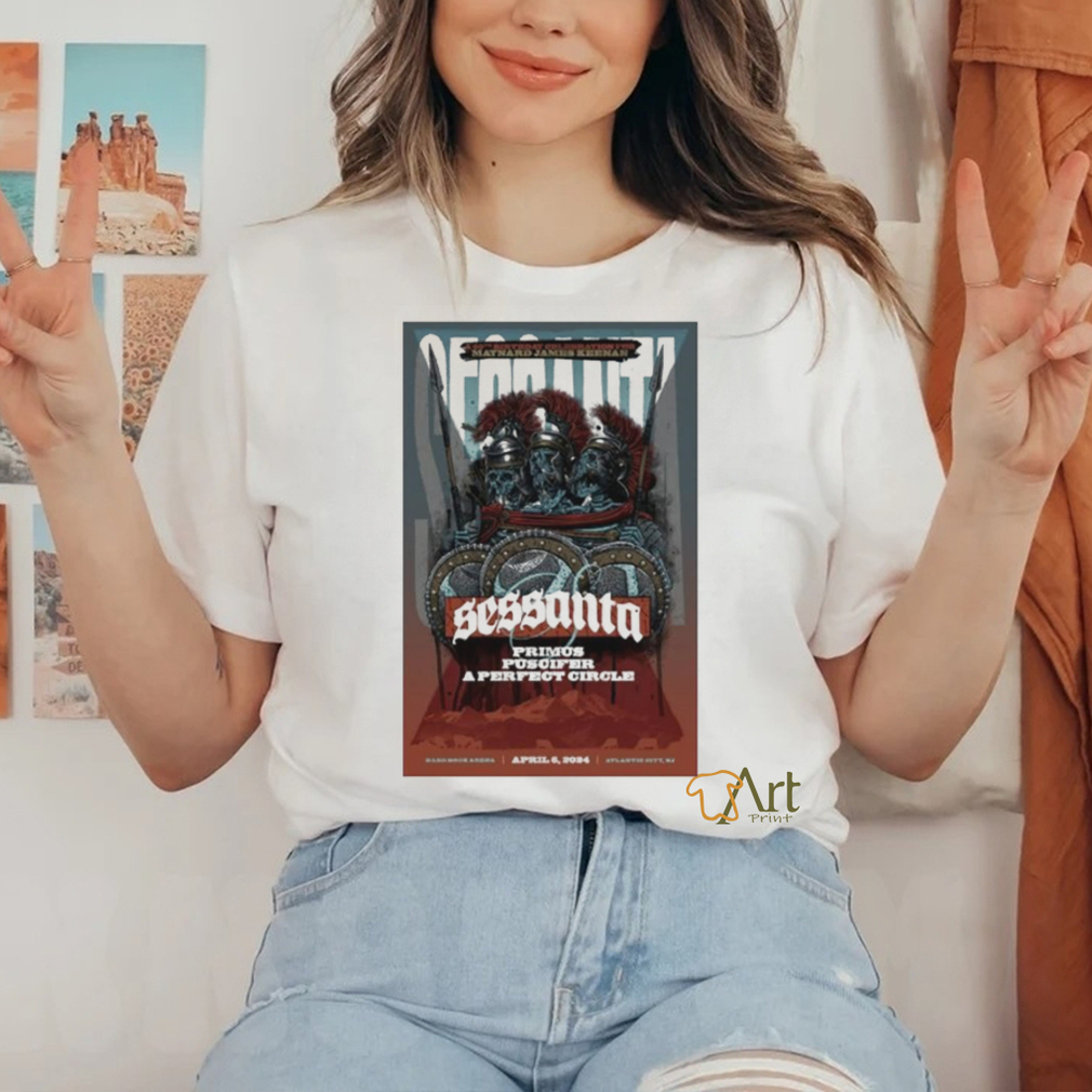 Poster Sessanta Show At Hard Rock Arena April 6, 2024 Shirt Poster Sessanta Show At Hard Rock Arena April 6, 2024 Shirt
