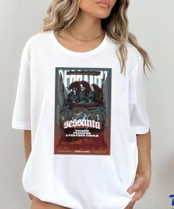 Poster Sessanta Show At Hard Rock Arena April 6, 2024 Shirt