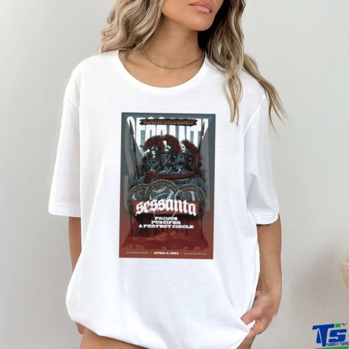 Poster Sessanta Show At Hard Rock Arena April 6, 2024 Shirt
