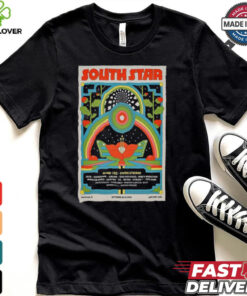 Poster South Star September 28 29 2024 John Hunt Park in Huntsville AL Tour t shirt