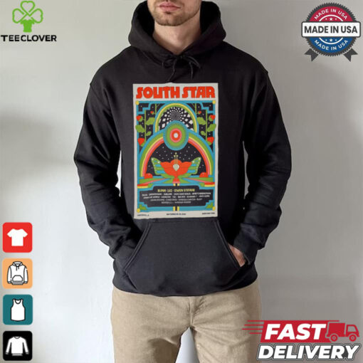 Poster South Star September 28 29 2024 John Hunt Park in Huntsville AL Tour t hoodie, sweater, longsleeve, shirt v-neck, t-shirt