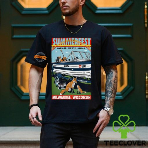 Poster SummerFest Jun 20 22 2024 Milwaukee WI T Shirt