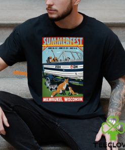 Poster SummerFest Jun 20 22 2024 Milwaukee WI T Shirt