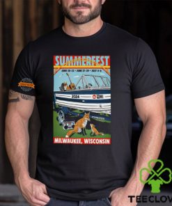 Poster SummerFest Jun 20 22 2024 Milwaukee WI T Shirt