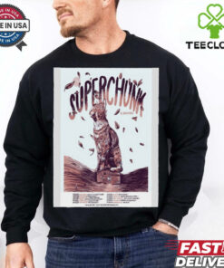 Poster Superchunk America October Tour 2024 t shirt 1 Poster Superchunk America October Tour 2024 t shirt