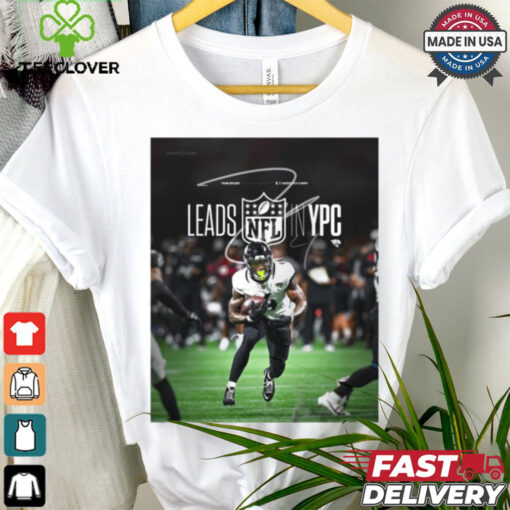 Poster Tank Bigsby Jacksonville Jaguars Leads NFL In YPC Signature t hoodie, sweater, longsleeve, shirt v-neck, t-shirt