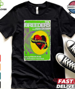 Poster The Breeders September 26 2024 Mission Ballroom Denver, CO Tour t shirt