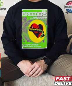 Poster The Breeders September 26 2024 Mission Ballroom Denver, CO Tour t hoodie, sweater, longsleeve, shirt v-neck, t-shirt