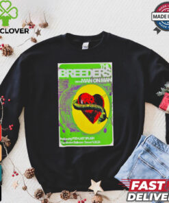 Poster The Breeders September 26 2024 Mission Ballroom Denver, CO Tour t hoodie, sweater, longsleeve, shirt v-neck, t-shirt