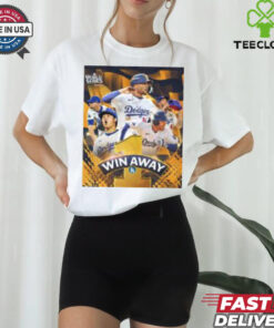 Poster The Los Angeles Dodgers are one win away from winning the World Series 2024 T shirt