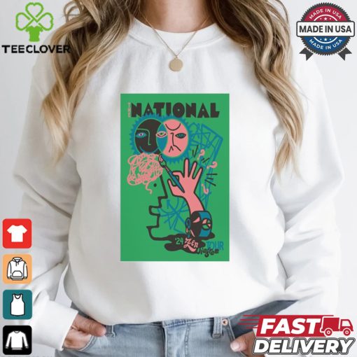 Poster The National Zen Diagram Tour 2024 t shirt