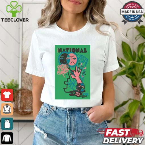 Poster The National Zen Diagram Tour 2024 t shirt