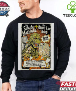 Poster The Suicide Machines With The Bruce Lee Band Japan Oct 2024 Tour t shirt