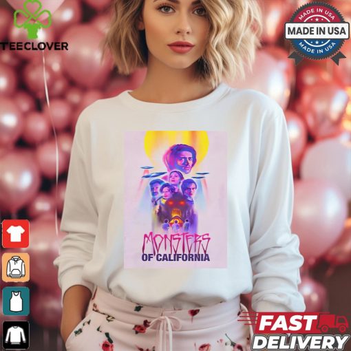 Poster To The Stars Monsters Of California Movie 2024 t shirt