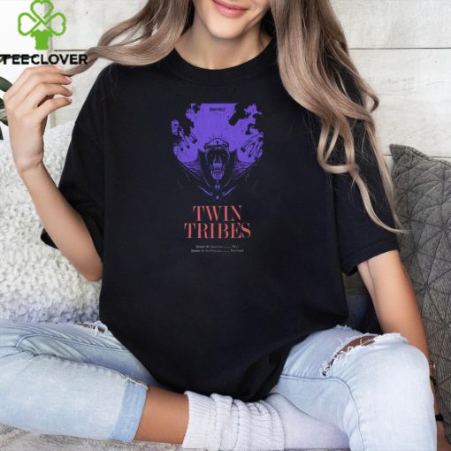 Poster Twin Tribes Jan 30 2024 Santa Cruz CA and Jan 31 2024 San Francisco t hoodie, sweater, longsleeve, shirt v-neck, t-shirt