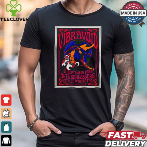 Poster Vibravoid Sep 21 2024 Alte Schlosserei In Wuppertal Germany t shirt