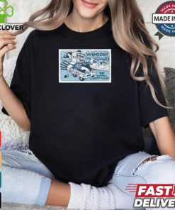 Poster Weezer Voyage To The Blue Planet Tour 2024 Washington, Dc t shirt