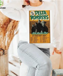 Poster the delta bombers neon sounds tour 2023 shirt