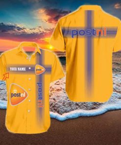 Postnl Logo Brand Hawaiian Shirt Custom Name Trending Summer