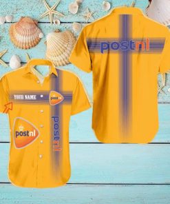 Postnl Logo Brand Hawaiian Shirt Custom Name Trending Summer