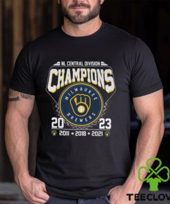 Postseason Milwaukee Brewers NL Central Division Champions 2023 Shirt 3 Postseason Milwaukee Brewers NL Central Division Champions 2023 Shirt