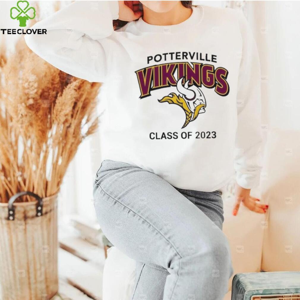 Potterville Vikings class of 2023 shirt Potterville Vikings class of 2023 shirt