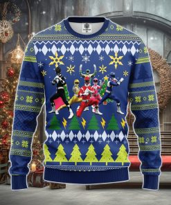 Power Rangers Amazing Gift Ugly Christmas 3D Sweater Christmas Gift For Men And Women