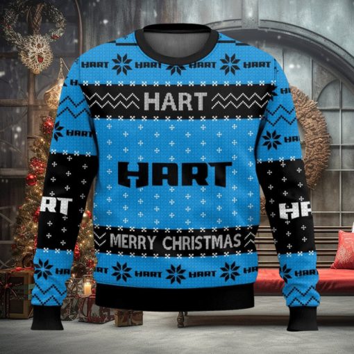 Power Tools Hart All Over Printed Ugly Christmas Sweater Trending Christmas Gift Ideas