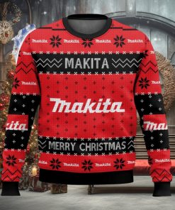 Power Tools Makita All Over Printed Ugly Christmas Sweater Trending Christmas Gift Ideas