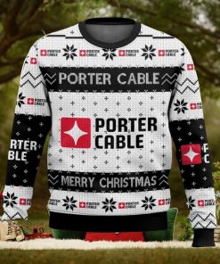 Power Tools Porter Cable All Over Printed Ugly Christmas Sweater Trending Christmas Gift Ideas