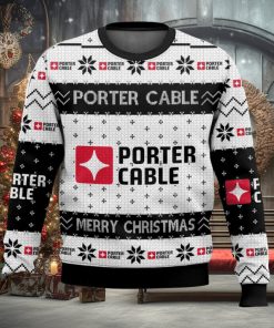 Power Tools Porter Cable All Over Printed Ugly Christmas Sweater Trending Christmas Gift Ideas