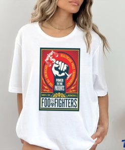Power to the patients foo fighters March 5, 2024 Washington D.C. poster shirt