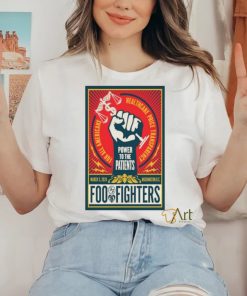 Power to the patients foo fighters March 5, 2024 Washington D.C. poster shirt